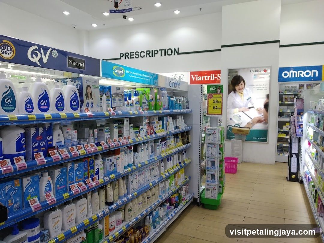 Pharmacy Interior Aisle View