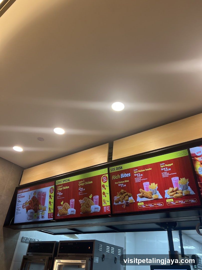KFC Menu Board