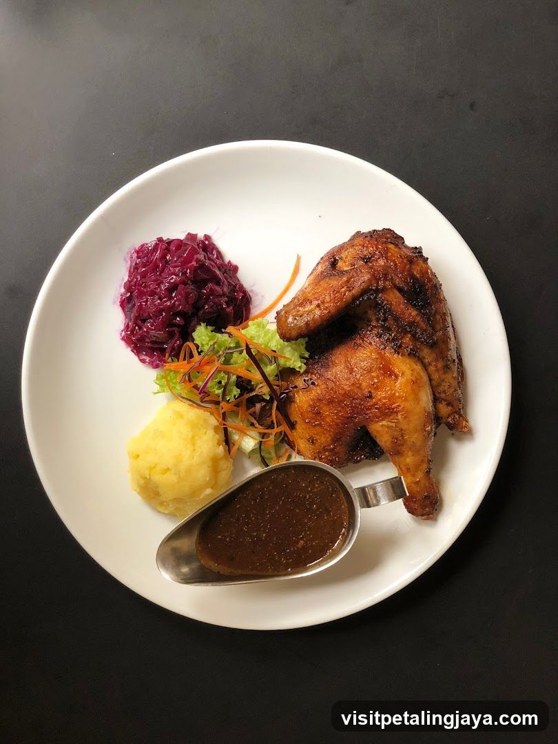 Roasted Chicken with Side Dishes
