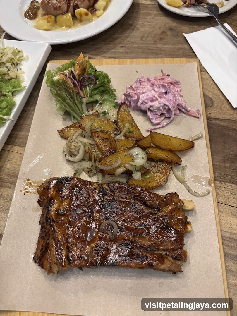 BBQ Ribs with Sides