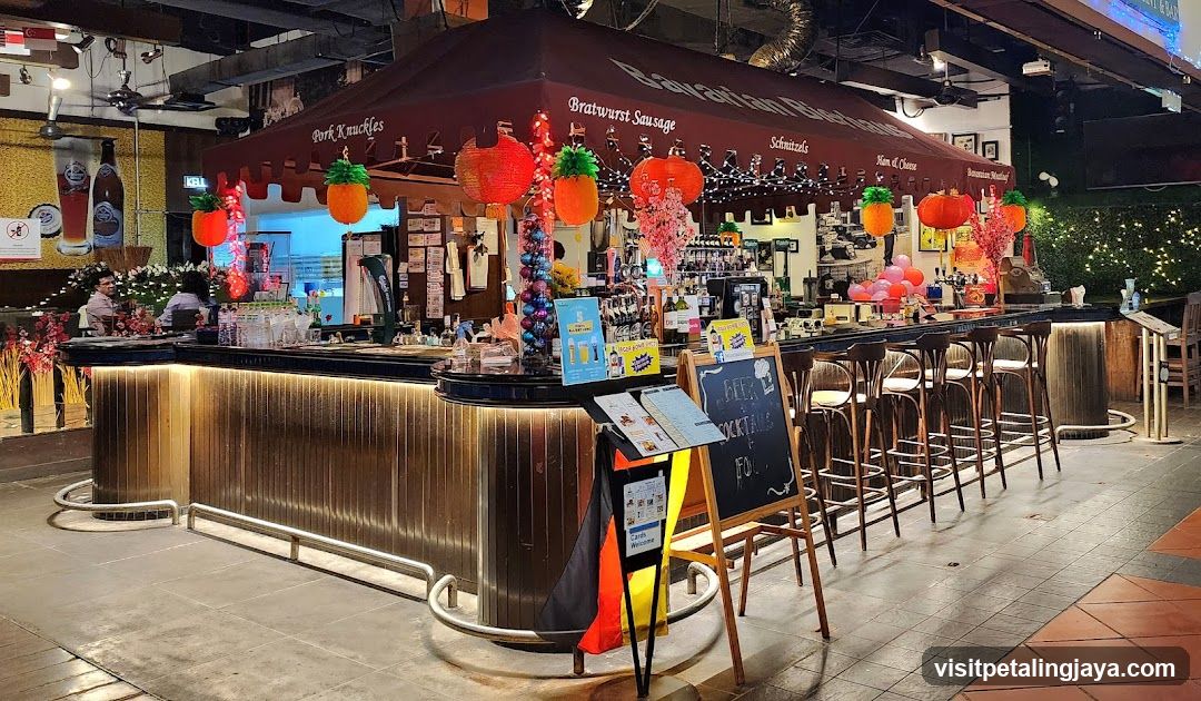 Bar Interior with Decorations