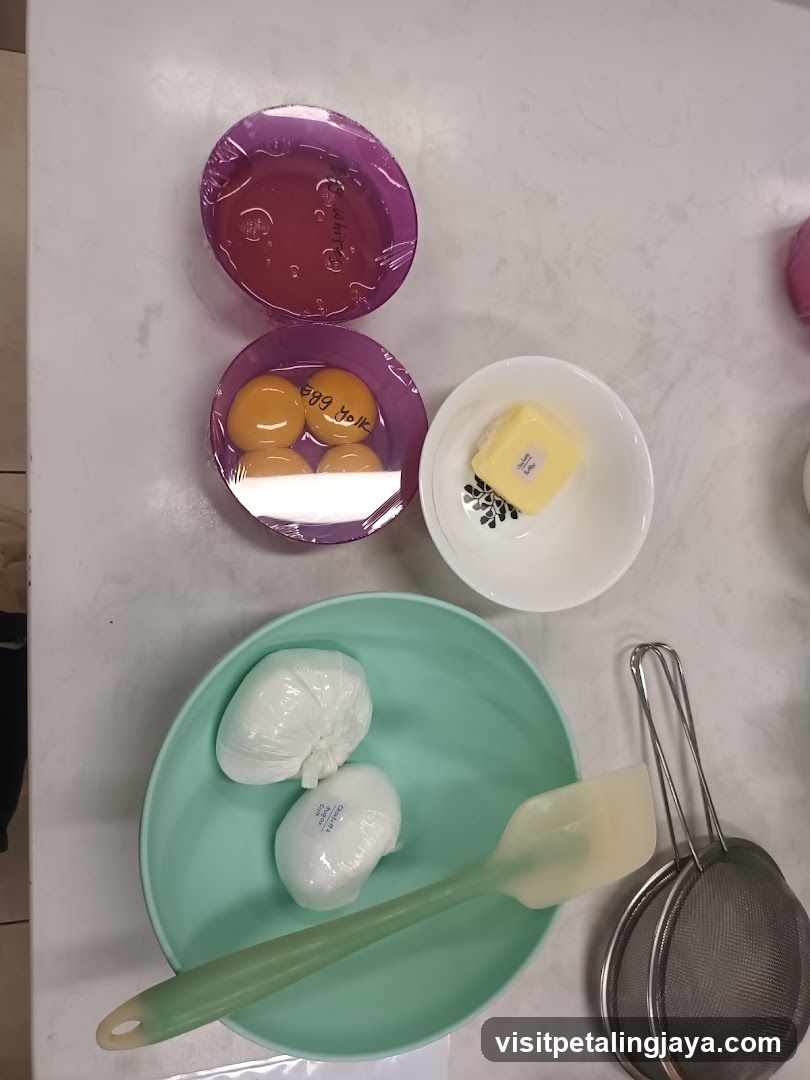 Ingredients on a table