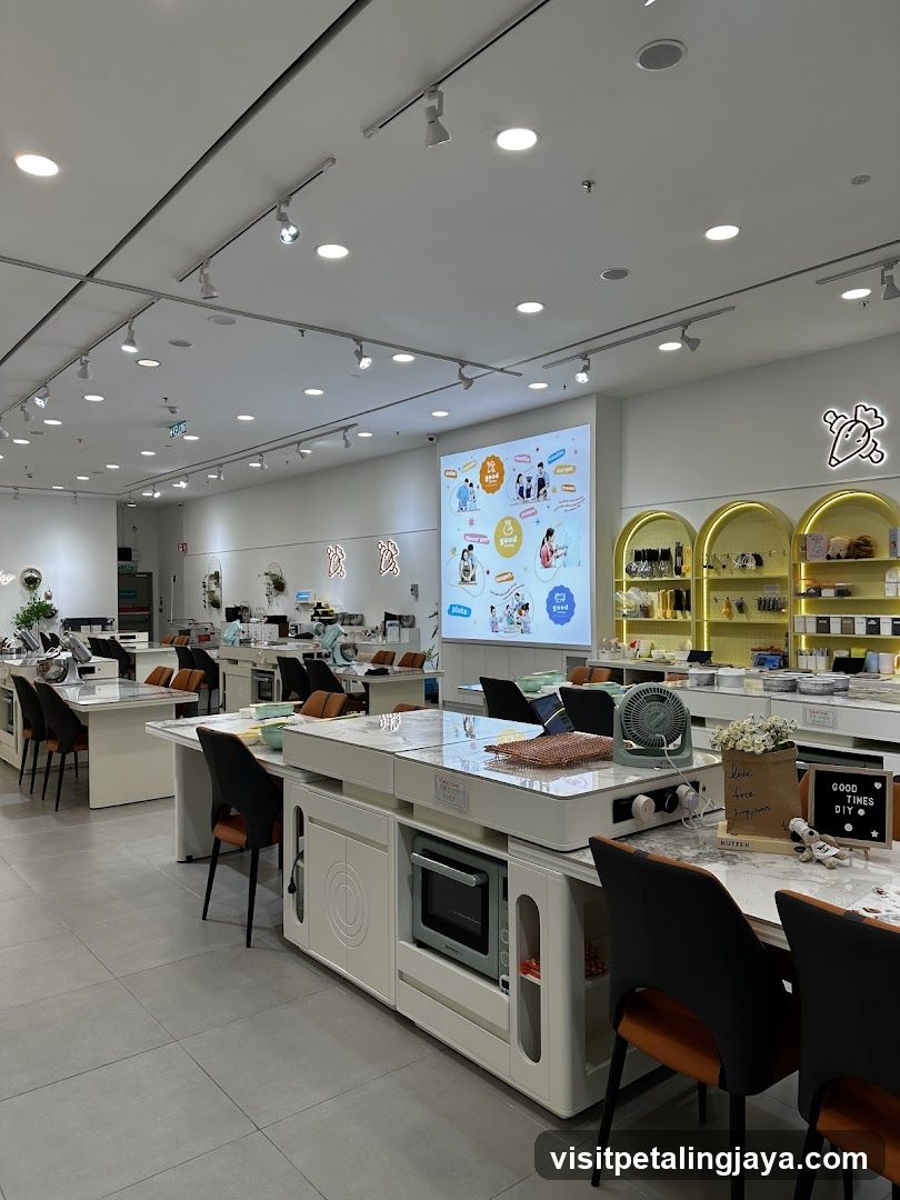 Modern Kitchen Appliances Store Interior