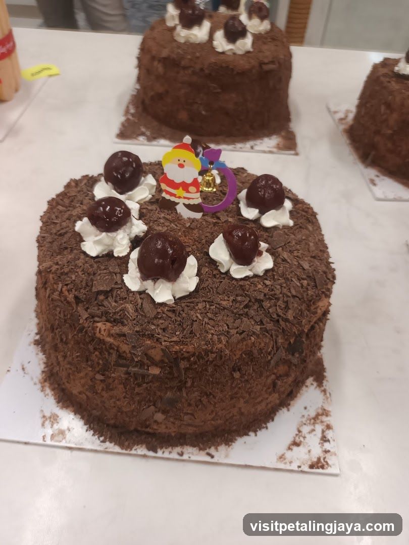 Chocolate Cake Display