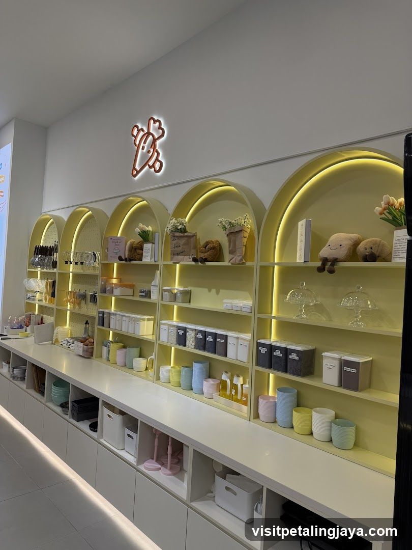 Interior Product Display Shelf