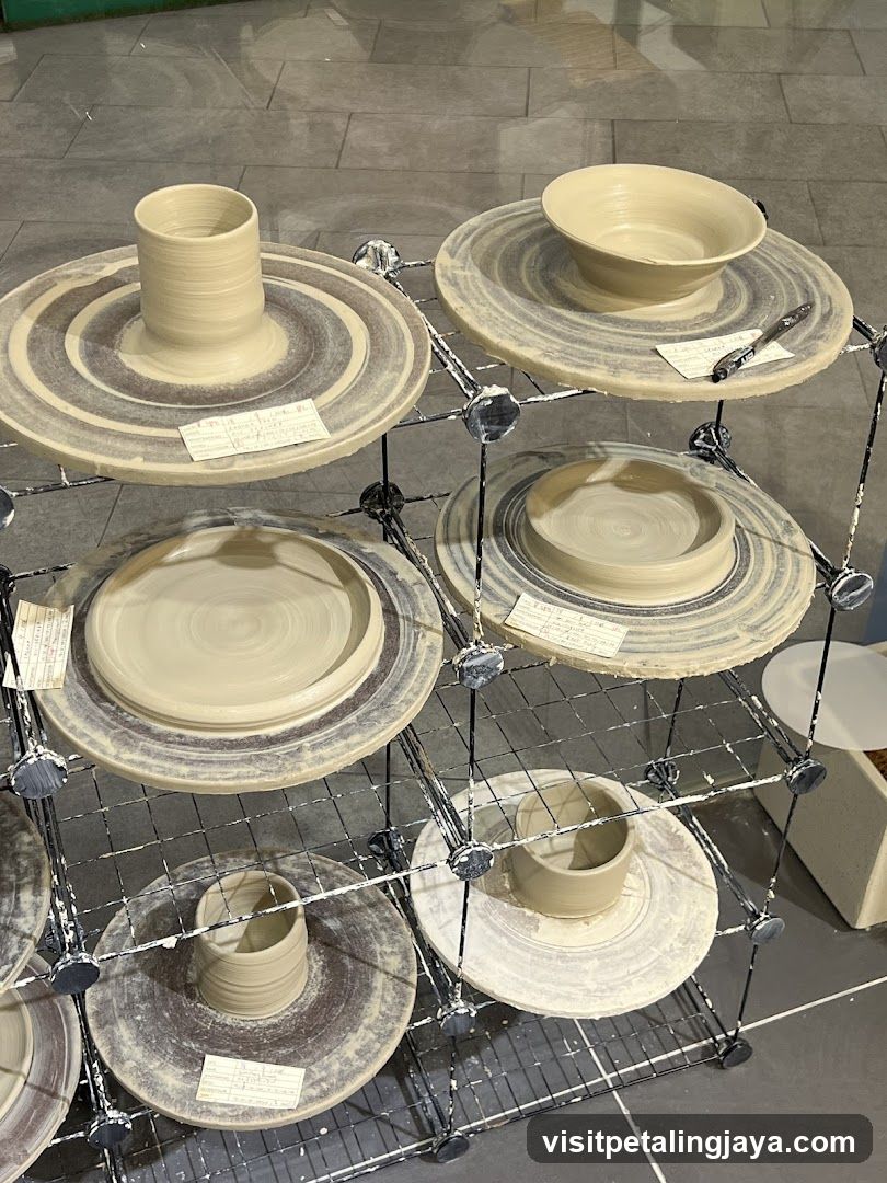 Pottery Display Rack