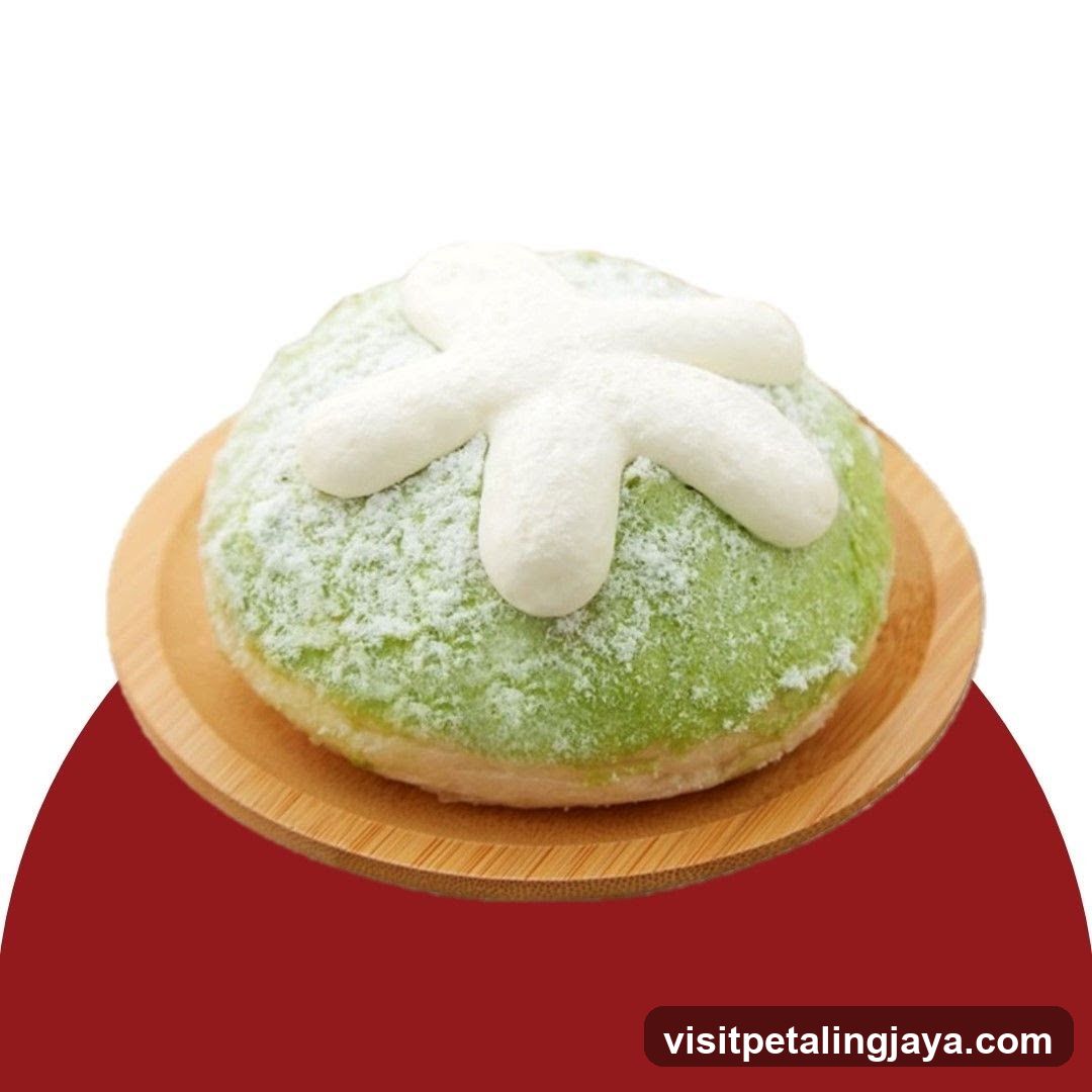 Matcha Donut with Star Frosting