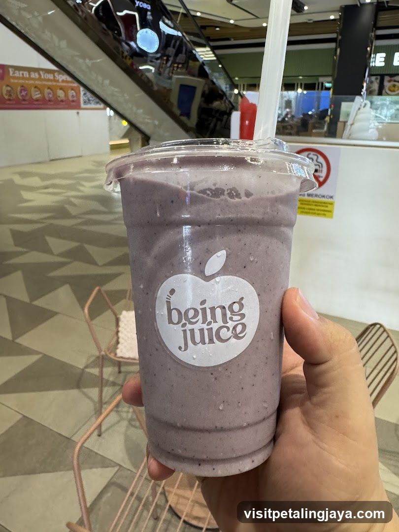 Being Juice Smoothie in Mall