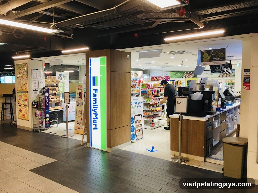 FamilyMart Store Interior View
