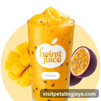 Passion Fruit Mango Juice