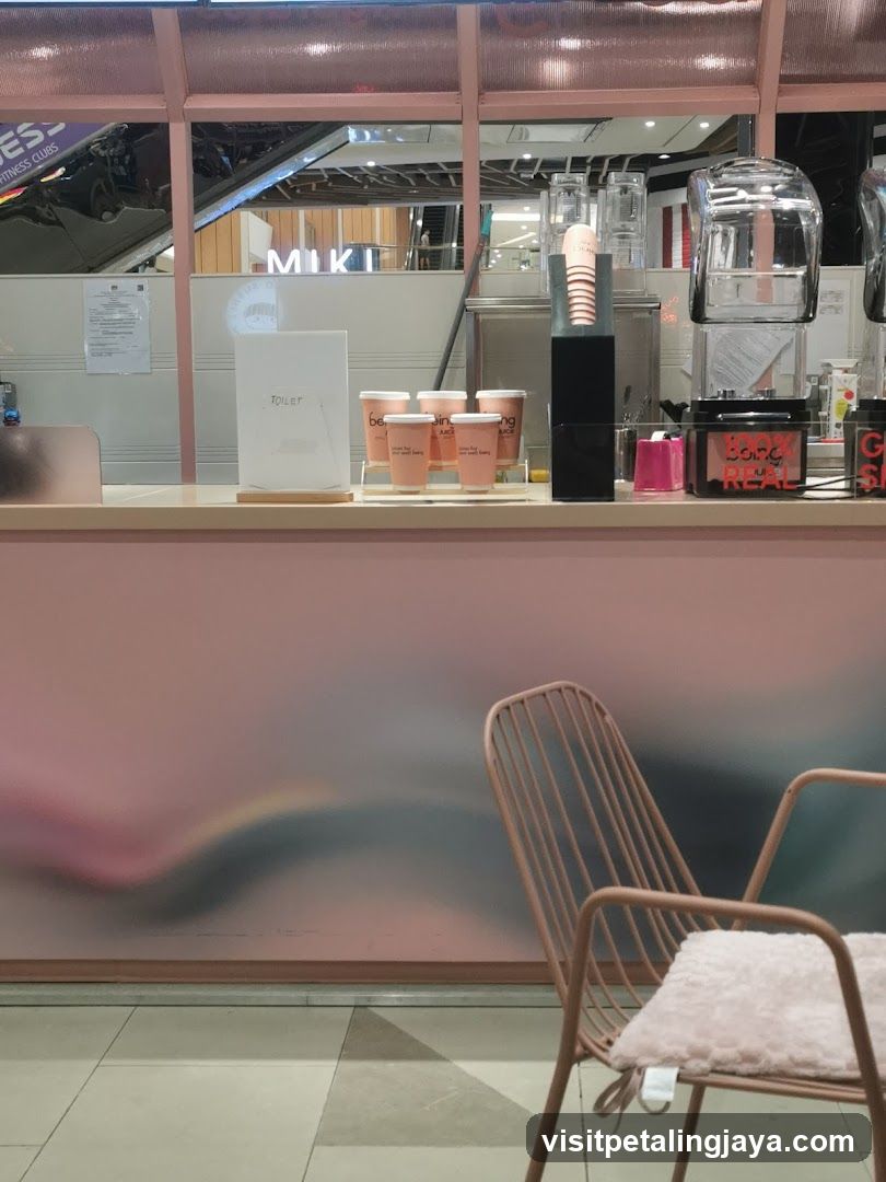 Beverage Shop Interior View
