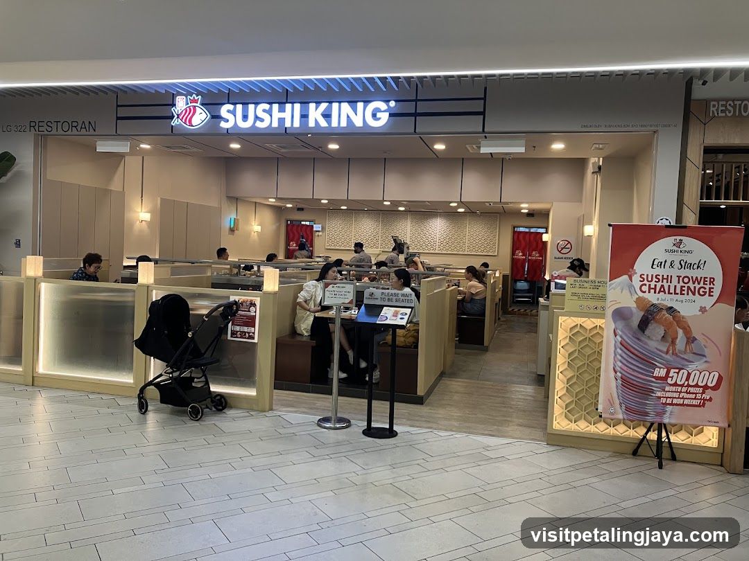 Sushi King Restaurant Interior