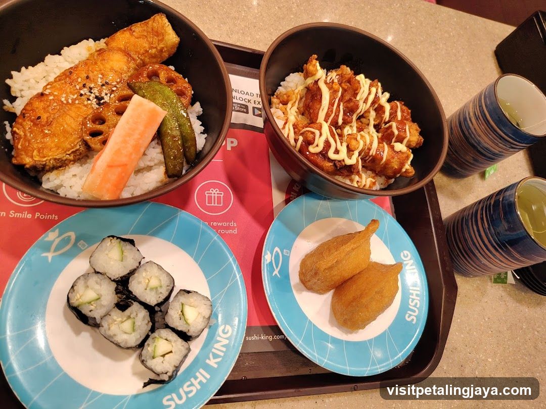 Sushi King Meal Tray
