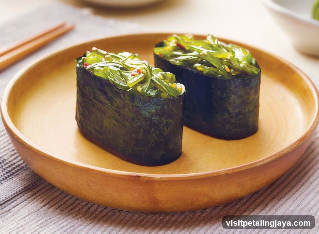 Seaweed Rolls with Toppings
