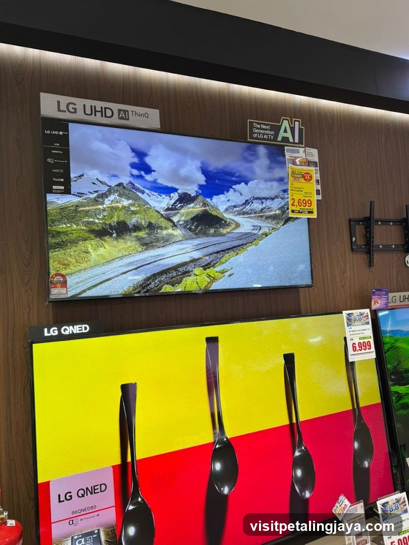 Electronics Store Display