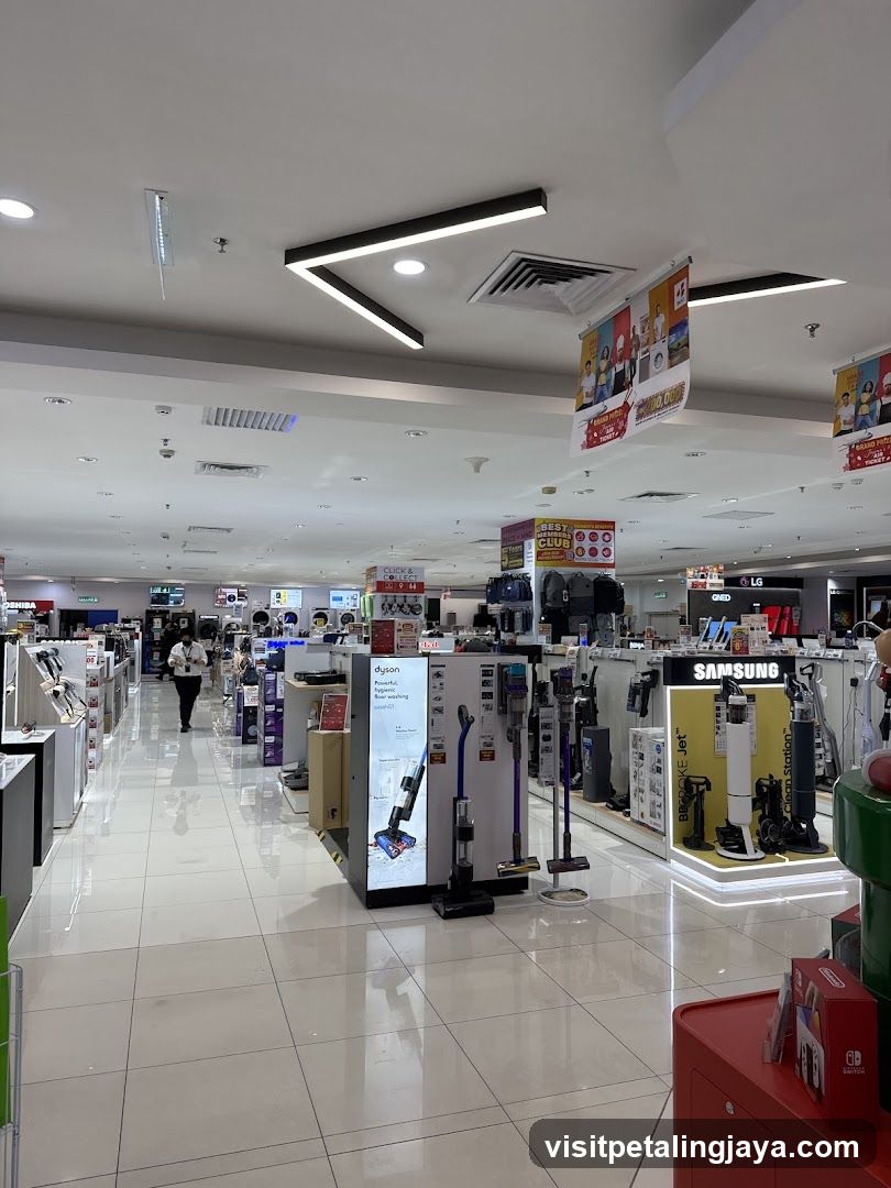 Electronics Store Interior