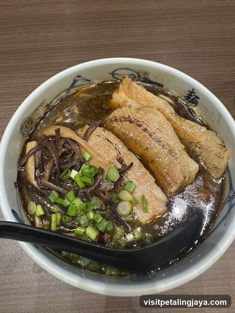 Ramen Bowl with Pork and Greens