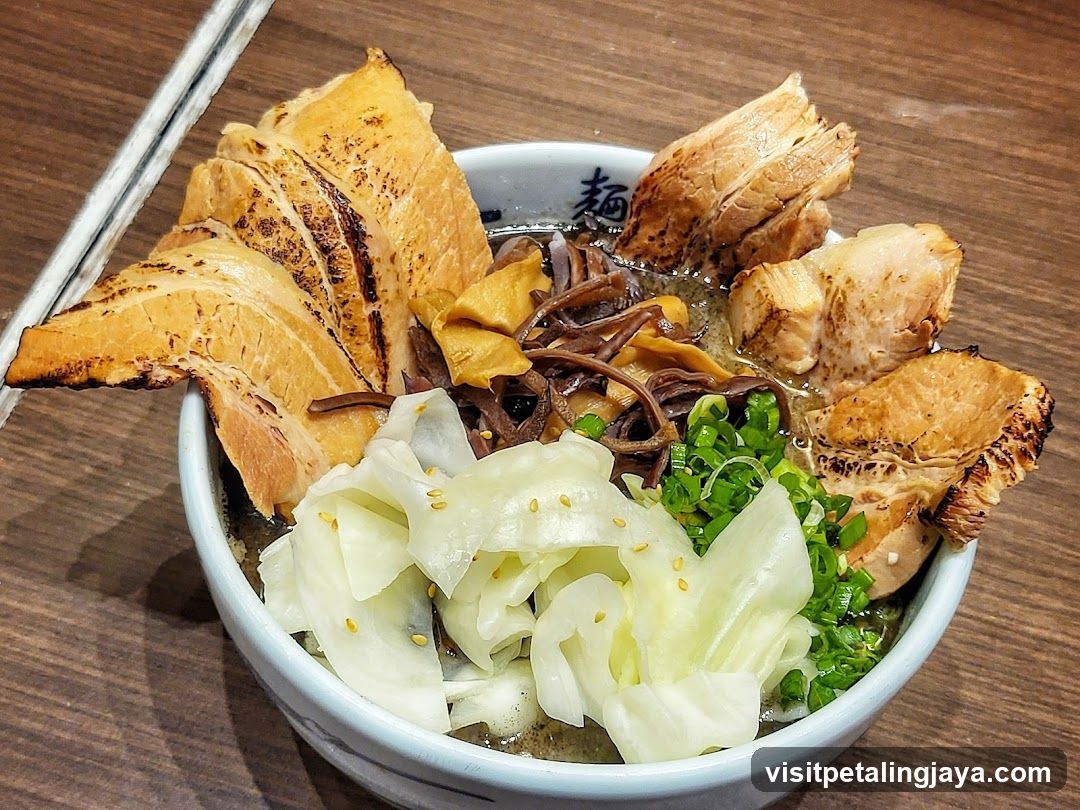 Ramen Bowl with Tofu and Greens