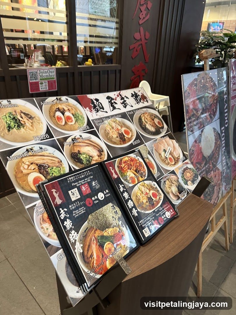 Ramen Restaurant Display