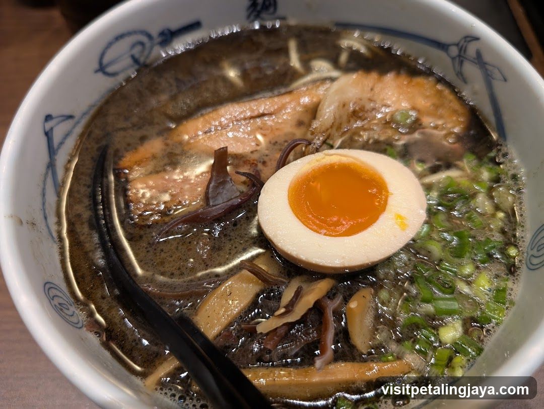 Ramen Bowl with Soft-Boiled Egg and Chashu Pork
