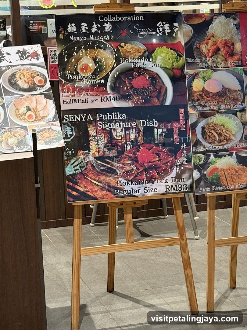 Collaboration Menu Board
