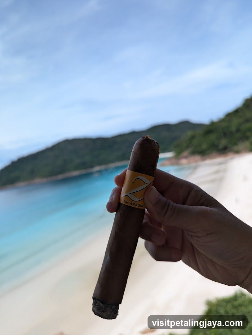 Cigar on Beach