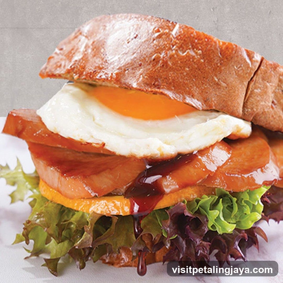 Fried Egg Sandwich with Bacon and Lettuce