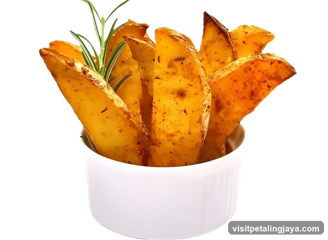 Rosemary Roasted Potato Wedges
