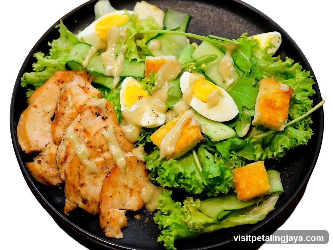 Chicken Salad with Dressing