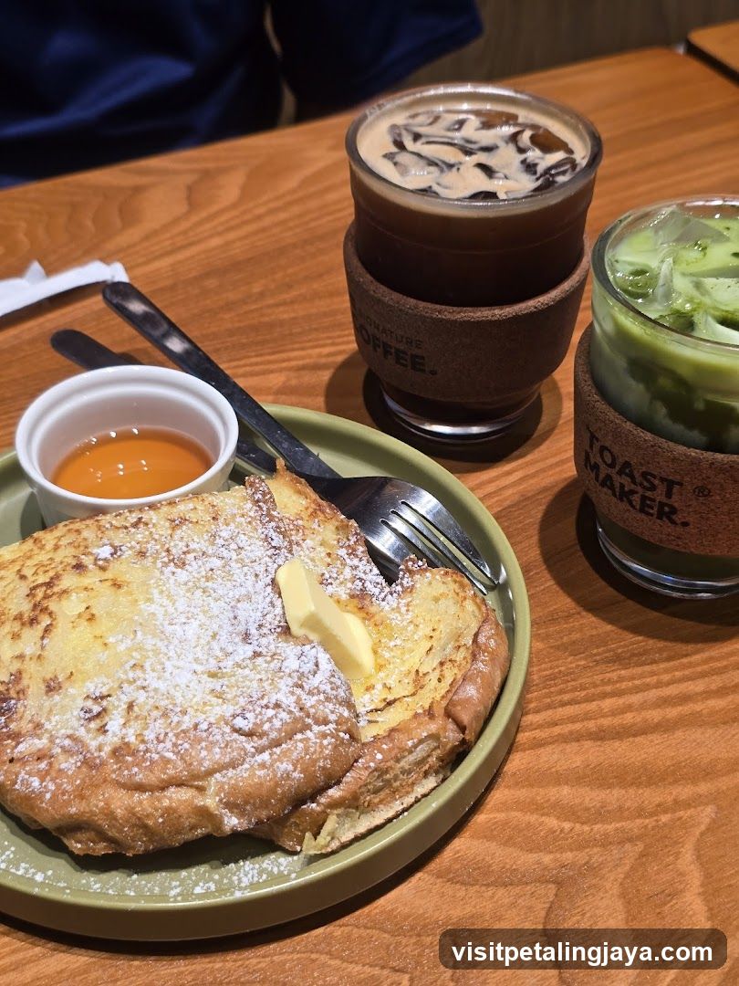 Breakfast at Toast Maker Coffee