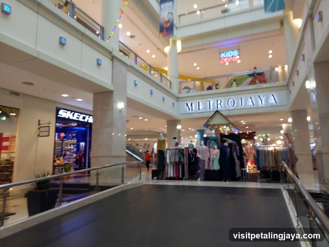 Shopping Mall Interior View