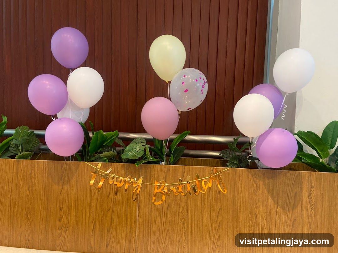 Birthday Balloon Decor