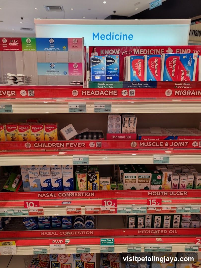 Medicine Shelf Display