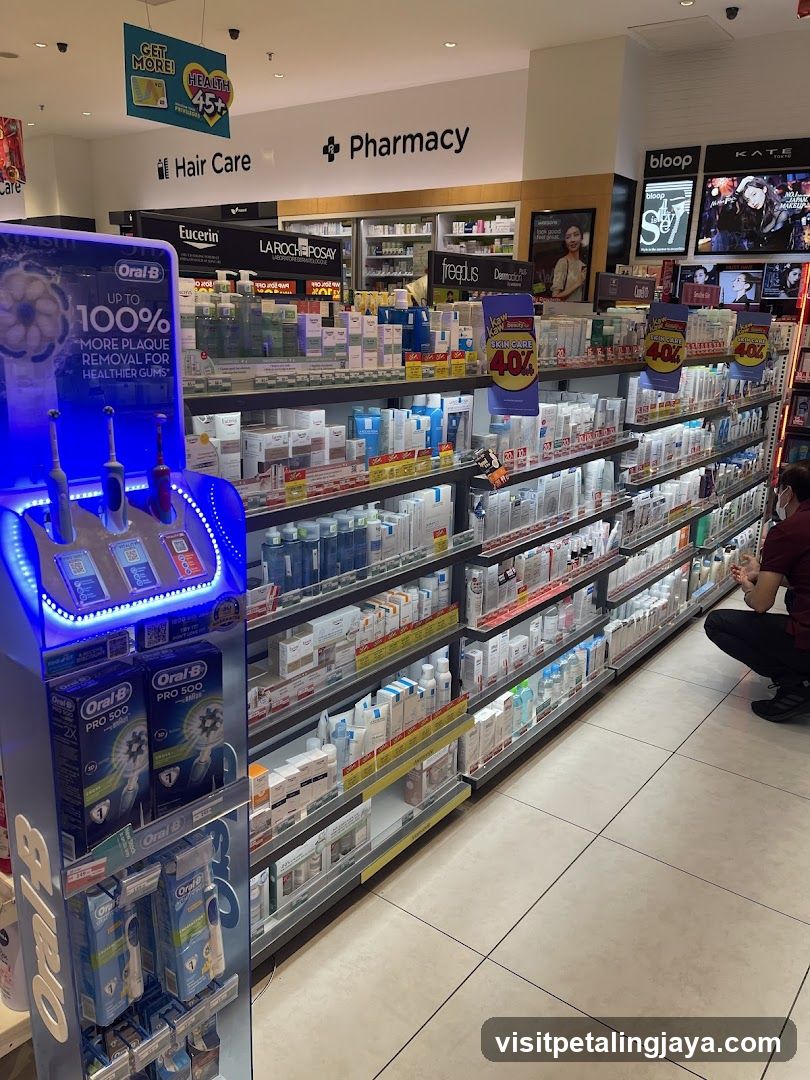 Pharmacy Interior Display