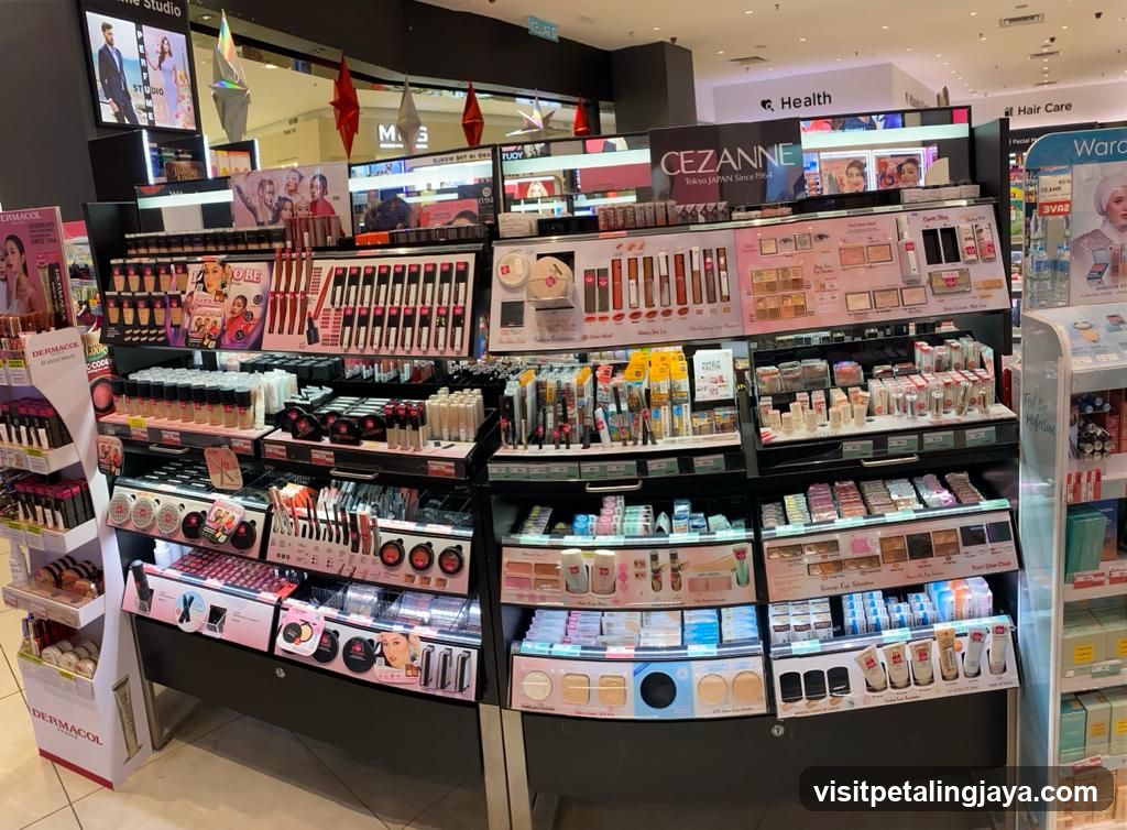 Cezanne Cosmetics Display