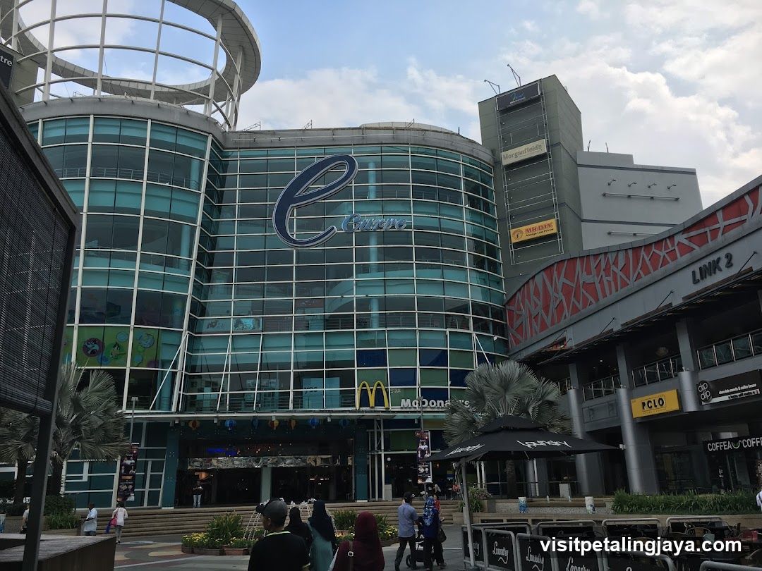 Shopping Center Exterior View