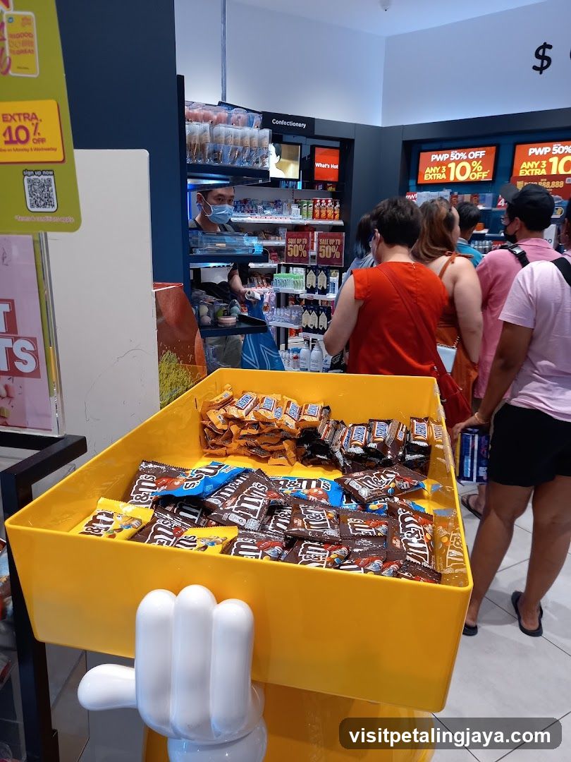 Chocolate Display in Store