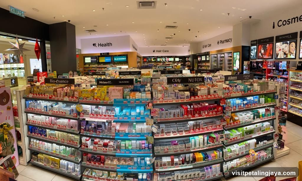Beauty and Health Store Interior