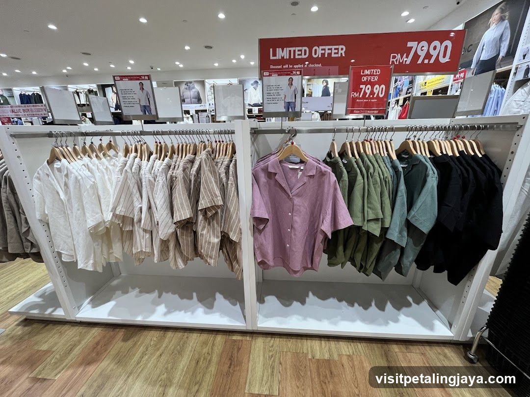 Clothing Store Interior Display