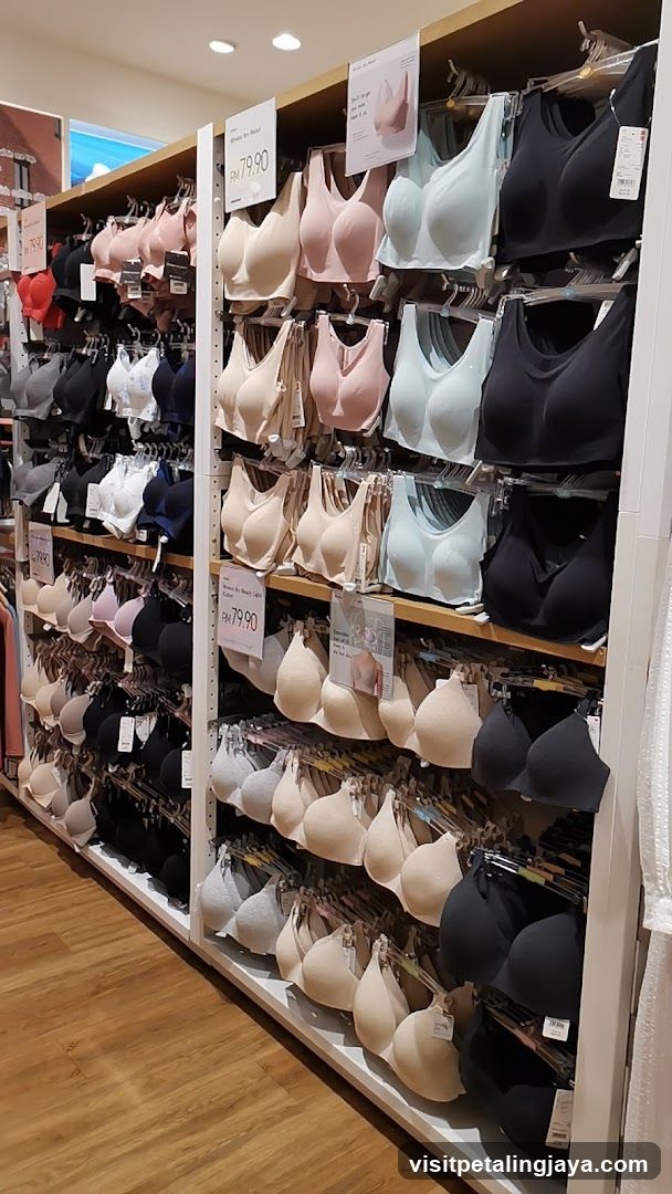 Bra Display in Store