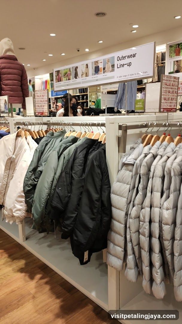 Clothing Store Interior Display