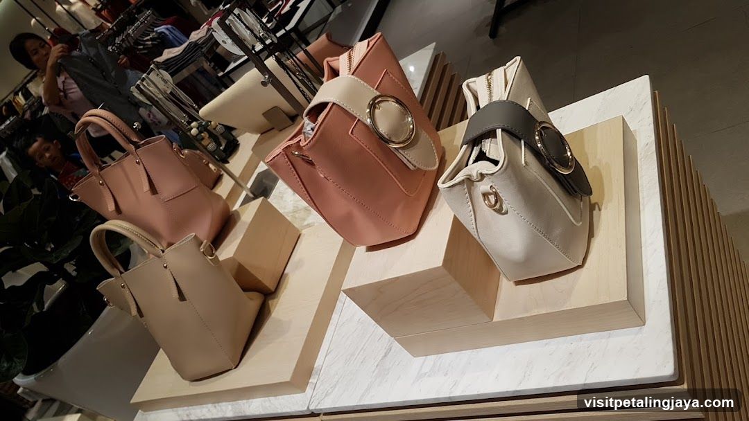 Handbag Display in Store