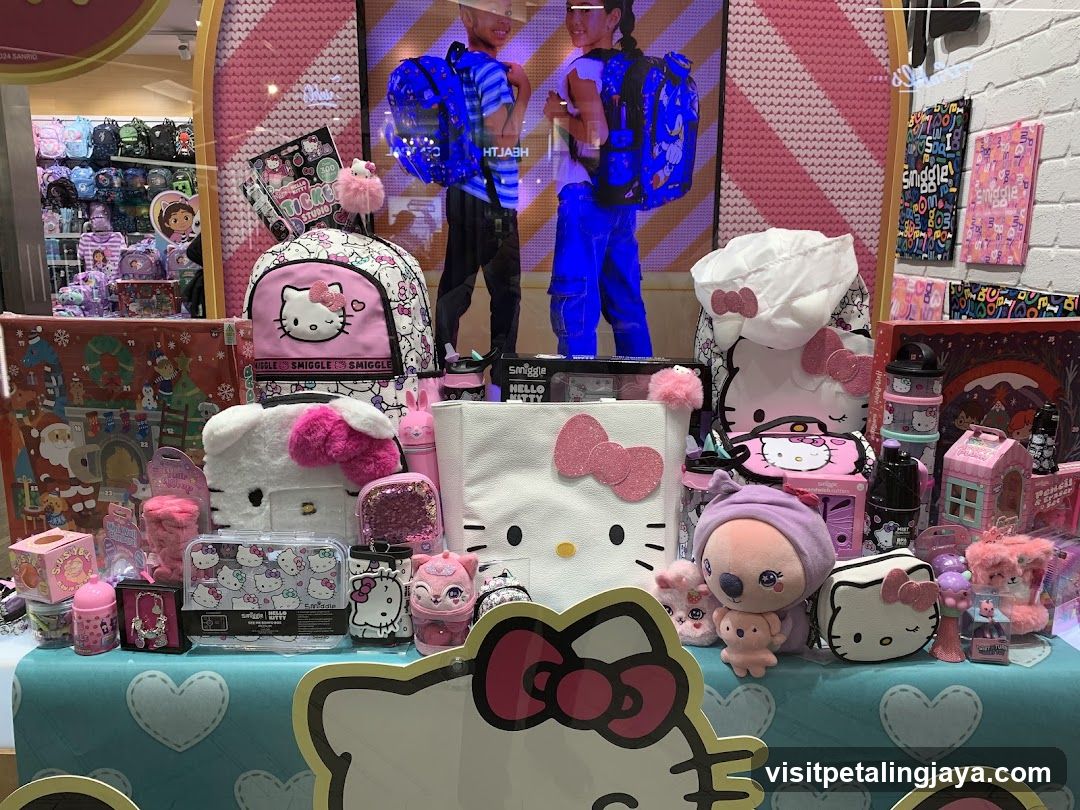 Hello Kitty Merchandise Display