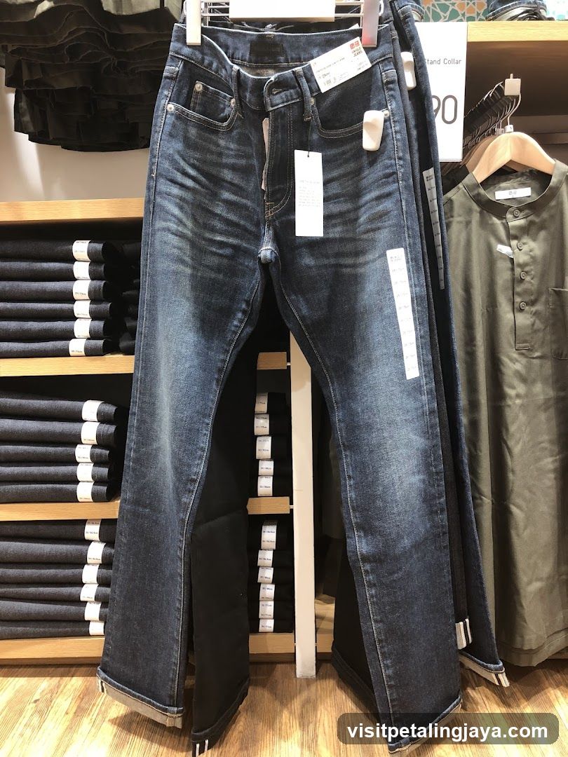 Denim Jeans Display in Store