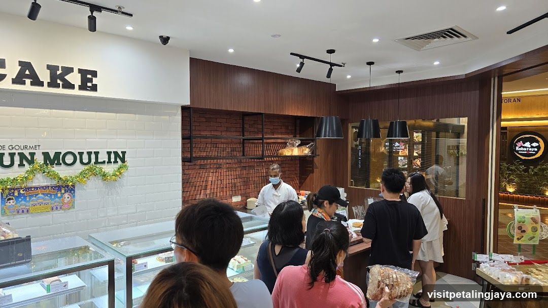 Bakery Interior with Customers