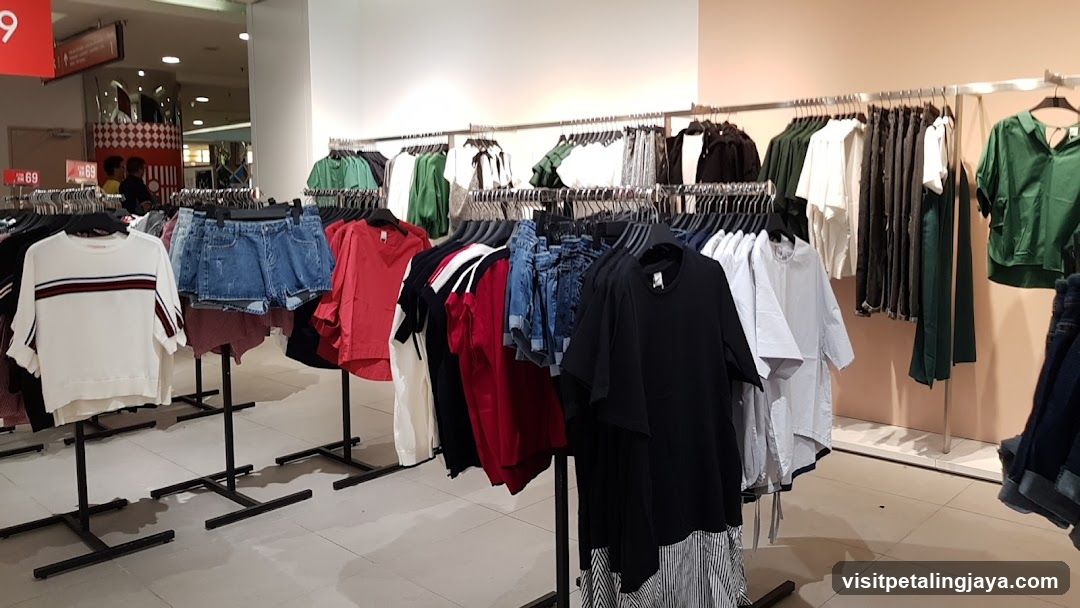 Clothing Store Interior Display