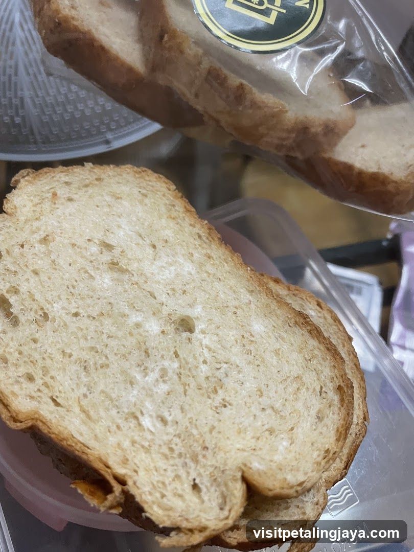 Sliced Bread on Container