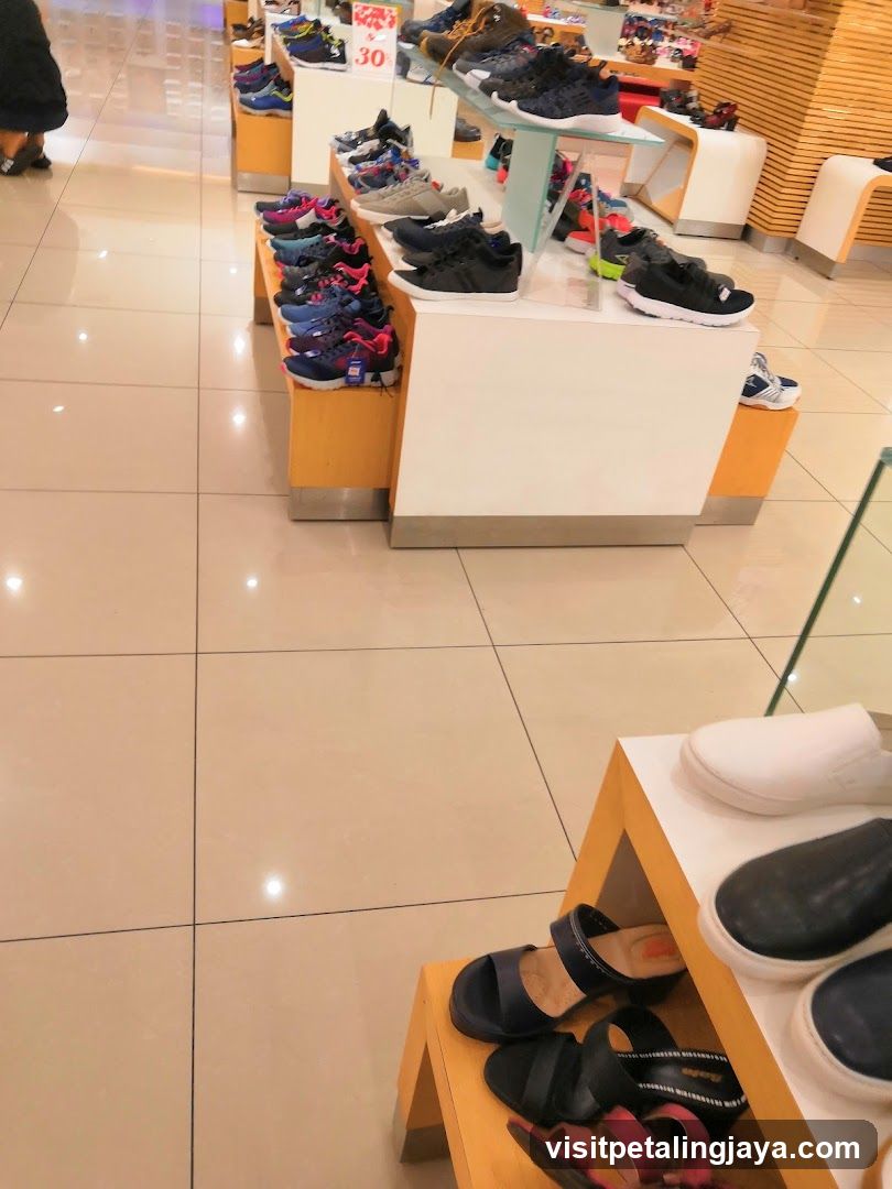 Shoe Store Interior Display