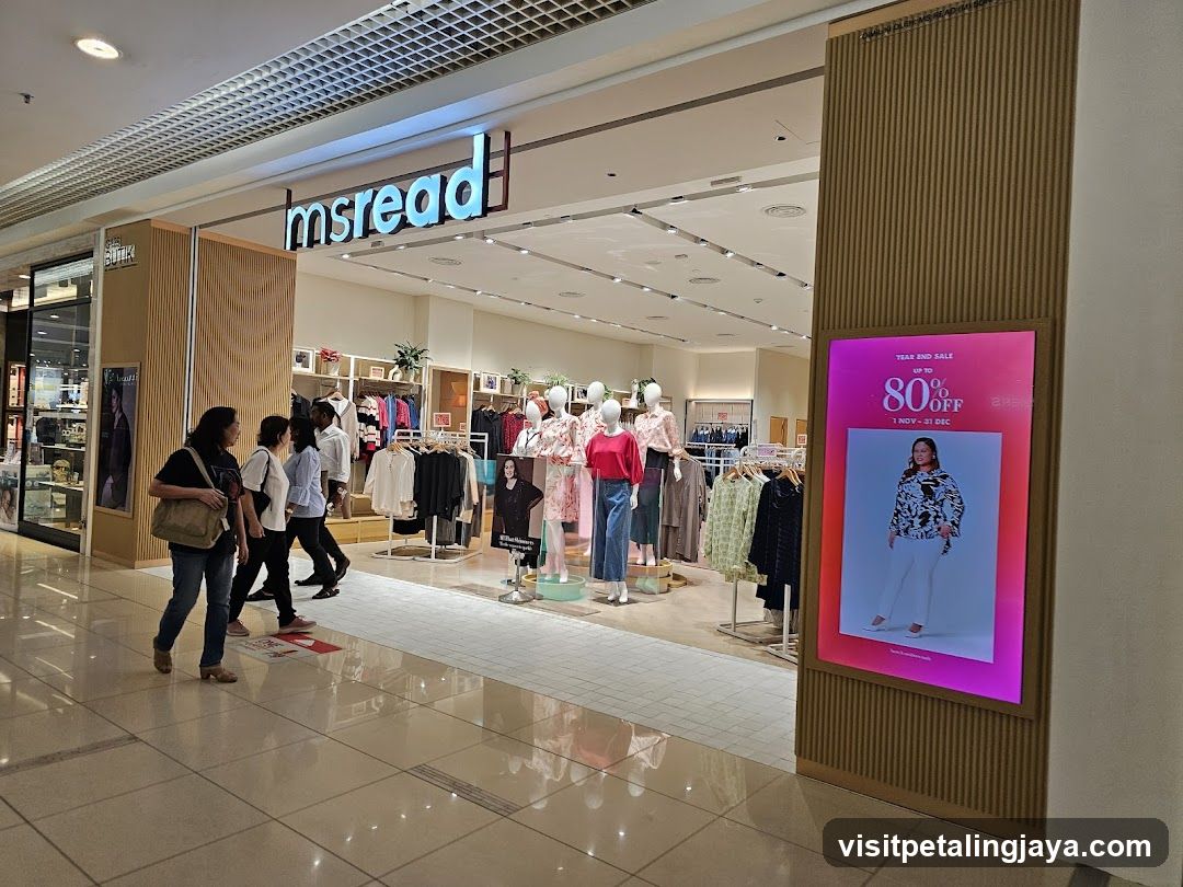 msread storefront in mall