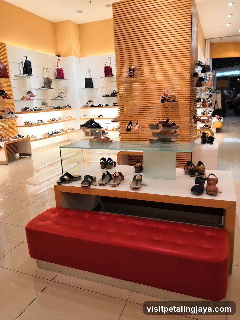 Shoe Store Interior Display
